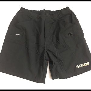 Reebok Authentic Sideline 49ers shorts